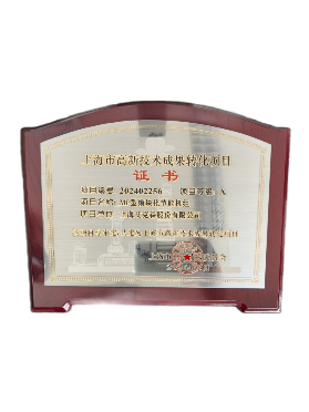 高新技術(shù)成果轉(zhuǎn)化項(xiàng)目證書 高新技術(shù)成果轉(zhuǎn)化項(xiàng)目證書